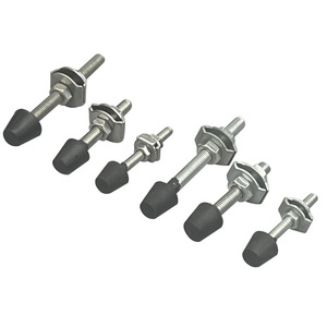 สกรูยึดยาง <span class=keywords><strong>Chiko</strong></span> Steel สำหรับหัวจับแบบ Toggle Clamp ขนาด M4-M12 ชุบสังกะสี ขายส่ง - Product Image 1