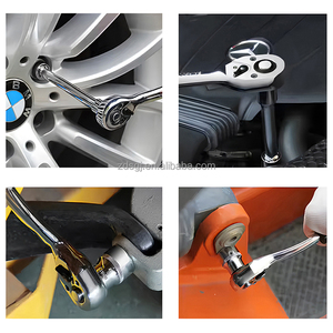 CR-V cơ khí của công cụ Ratchet cờ lê nhỏ gọn 6-37 ổ cắm Bộ 3/4 cho <span class=keywords><strong>s</strong></span>ửa chữa ô tô - Product Image 6