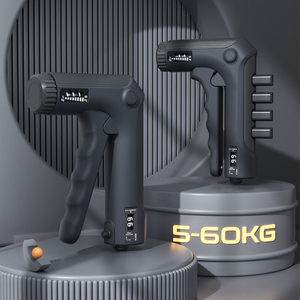 Extenseur de main, entraîneur musculaire, compteur de force de préhension, entraîneur de préhension réglable avec compteur, résistance de 5 à 60 kg - Product Image 6