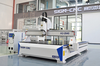 2030 2040 2140 2D 3D ATC Cnc Router Servo System 1325 Máquina de enrutador Cnc de madera Fresado CNC para carpintería con gran tamaño de trabajo