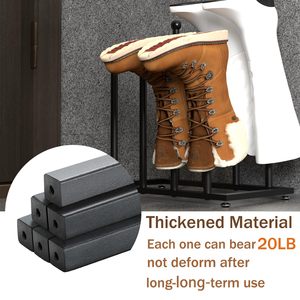 Waterproof Thickened Metal <strong>Boot</strong> Storage <strong>Stand</strong> with 8 Pegs, 20LB Load-Bearing Per Peg for Tall <strong>Boots</strong> <strong>Boot</strong> Storage <strong>Stand</strong> - Product Image 6