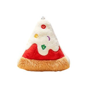 2 Portachiavi in peluche a forma di hot dog, coppia coordinata con occhi mobili e lattuga, ciondoli morbidi a forma di snack per migliori amici - Product Image 2