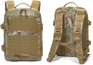 Custom Camo 1000D Nylon <b>Molle</b> Assault Pack Tactical Vest <b>Bag</b> Tactical Helmet Backpack Waterproof Polyester Lining - Product Image 2