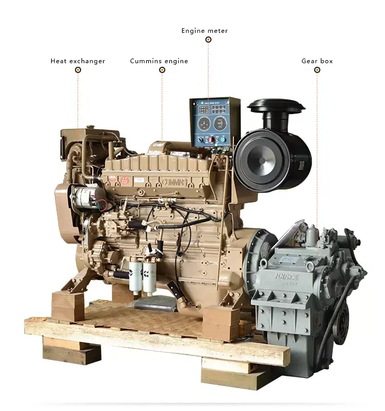 CCFJ Serie 70kW 75kW 80kW Marine boot Diesel Generator Preis angetrieben von Cummins Schiffs motor mit CCS-Zertifikat