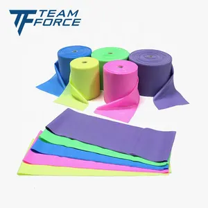 TPE streç bant elastik bant jimnastik bandı promosyon lateks içermeyen