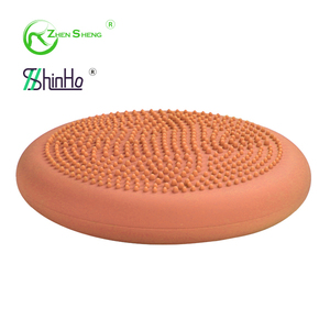 Zhensheng nhà sản xuất Double Sided massage mềm thoải mái Inflatable đệm không khí Pad cân bằng đĩa - Product Image 2