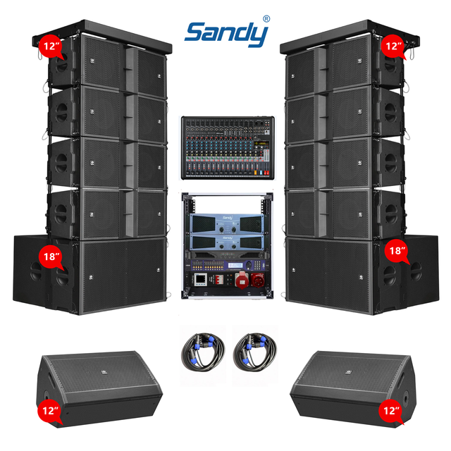 Hight Quality 12 Inch Line Array Speaker Full Sound Equipmentsound Equipment Sound System Line Array for Stage