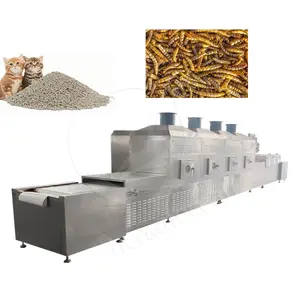 Lò vi sóng đường hầm Máy sấy dehydrator Máy Đường Hầm băng tải lò vi sóng máy sấy