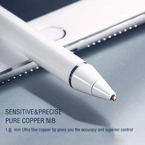 <span class=keywords><strong>Penna</strong></span> Stilo Capacitiva Attiva Universale in Metallo con Logo Personalizzato USB 2 in 1 per Tablet <span class=keywords><strong>iPad</strong></span> Samsung Mobile Android iOS - Product Image 2