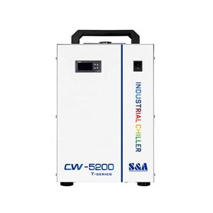 Nuevo Enfriador Láser de CO2 S&A, Capacidad de Enfriamiento de 1.43KW, CW-5200TH/DH/TI/DI, Precisión de 0.3C, Garantía de 2 Años para Láser de CO2 de CC y RF - Product Image 3