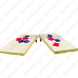 Juego de Cornhole de Madera Portátil, Clásico, Personalizable, Resistente, para Exteriores, Alquiler de Equipos para Juegos de Carnaval - Product Image 3
