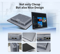 Panel PC Industrial de 17 Pulgadas con Procesador Intel Core I3 I5 I7 de 6ª, 8ª, 10ª y 11ª Generación, Pantalla Táctil Capacitiva, IP65, Computadora Todo en Uno Resistente