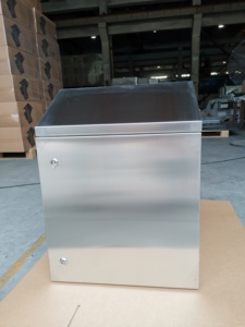 Gấp Thép Không Gỉ Điện Tử Thùng Hộp Kim Loại Bao Vây Cho Cung Cấp Điện Cách Âm Máy Phát Điện Tấm Hồ Sơ Làm Việc - Product Image 2