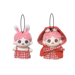 OEM su misura animali di peluche morbidi giocattoli di peluche personalizzati 5cm 10cm kpop Idol bambola di peluche personalizzata