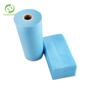 Không Thấm Nước Chăn Không Dệt Vải Dùng Một Lần Không Dệt Vải Thoáng Khí Tấm Ga Giường Cuộn Cho Massage Bảng Và Giường Trên Khuôn Mặt - Product Image 4