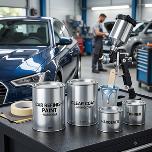 <span class=keywords><strong>Esmalte</strong></span> Acrílico de Secado Rápido de <span class=keywords><strong>Color</strong></span> Sólido para Reacabado Automotriz y Retoques Rápidos, Reacabado Automotriz Profesional - Product Image 2