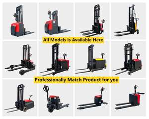 Apilador Eléctrico de Palés, Contrabalanceado, sin Patas, 1000kg/1500kg, Batería de Plomo-Ácido, Neumáticos de Poliuretano - Product Image 5