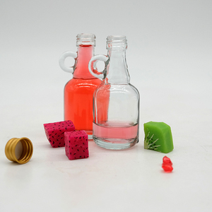 Mini jarrón California de 50ml con tapa de hojalata dorada con tapa de rosca para jarabe de vino XO <span class=keywords><strong>y</strong></span> licor duro - Product Image 3