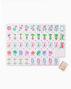 Tuiles de Mahjong Américaines TANTIAN de Haute Qualité en Gros pour Voyage, Rose Nacré, Acrylique, 160 Pièces, Ensemble de Tuiles de Mahjong de Voyage - Product Image 2