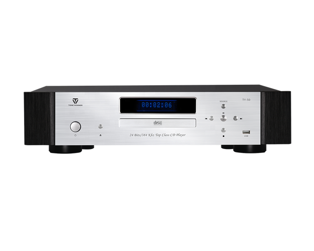 Tonewinner Hot Selling Wall Mounted Mp3 Aluminium Alloy Portable CD Player with MP3/USB/AUX