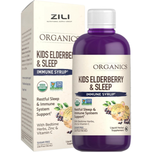 Sirop d'aineau biologique pour enfants, soutien immunitaire avec zinc et vitamine C, gouttes à base <span class=keywords><strong>de</strong></span> plantes sans <span class=keywords><strong>alcool</strong></span> ni sucre, 3,92 fl oz - Product Image 1