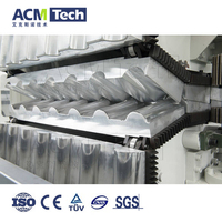 Machine de fabrication de feuilles de panneaux de toit ACMTECH Machine de fabrication de rouleaux de feuilles de toiture double couche Machine de fabrication de toitures en plastique