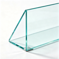 Vente chaude Prix usine Verre trempé transparent personnalisé Verre de sécurité renforcé pour fenêtre, clôture, toit, mur rideau, décoration, aquarium