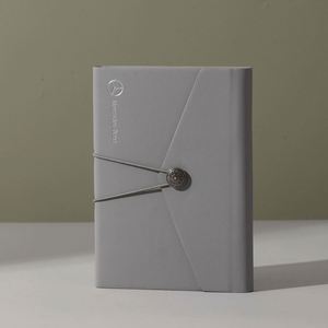 Cheap Luxury Custom Three-fold <b>Notebook</b> Journal Diary Planner with Metal Snap Viral Product 2025 for Dropshipping Gift Items - Product Image 3