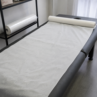Draps de lit jetables écologiques non tissés pour table de massage, table d'examen médical, rouleau de papier perforé pour salon