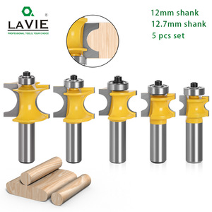 Roundover Cut Router Bits 1/2 In Shank Carbide Tipped For <b>Woodworking</b> Machine <b>Tools</b> Timber Milling Cutter - Product Image 5