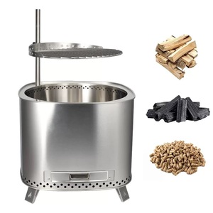 Estufa de exterior sin humo para el hogar, económica y personalizada para fuegos de leña, hoguera portátil para patio, mesa ardiente, chimenea de madera - Product Image 2