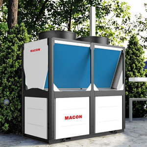 54KW <span class=keywords><strong>95</strong></span> ℃ EVI DC Inversor Alta temperatura Fuente de aire de dos etapas Bomba de calor Calentador de agua Alimentado por energía eléctrica para calentar agua caliente - Product Image 4