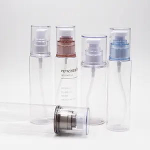 리필 가능한 투명 병 스프레이 30ml 40ml 50ml 60ml 80ml 100ml 120ml 150ml 손 소독제 알코올 안개 스프레이 병 판매