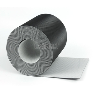 PVC Endüstriyel Konveyör Bandı Baklava Desenli Düz Yüzeyli Aşınmaya Dayanıklı Yüksek İletim Verimliliği Gıda İçecek Kullanımı - Product Image 3