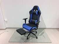 Chaises de bureau et de gaming colorées en gros avec repose-pieds, siège de gaming racing réglable