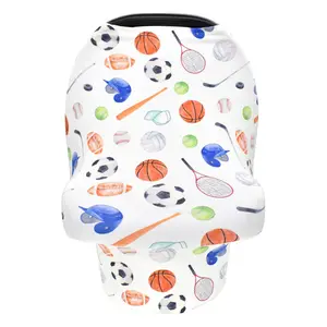 2023 Baby suppliers Nursing Breastfeeding Cover Scarf girls Car Seat Canopy Stroller shopping cart high chair cover for baby