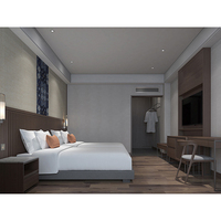 Appartement de luxe sur mesure hôtel 5 étoiles projet chambre à coucher ensemble de meubles meubles d'hôtel modernes