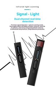 Detector de Cámaras Ocultas Portátil, Detector de Cámaras Espía Mejorado para Viajes, Buscador de Dispositivos Ocultos, Escáner de Señales Inalámbricas de 10 m - Product Image 4