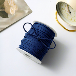 Pita Tali Suede Lembut 0.3cm Terlaris untuk Pembungkus Kotak Hadiah & Kemasan Perhiasan 50 Yard/gulung - Product Image 4