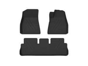 พรมปูพื้นรถยนต์ AUTOBO ผลิตจากโรงงานโดยตรง วัสดุ TPE แบบ 3 มิติ สำหรับรถยนต์เทสล่า รุ่น 3 พวงมาลัยขวา ปี 2021-2022 ป้องกันทุกสภาพอากาศ - Product Image 2