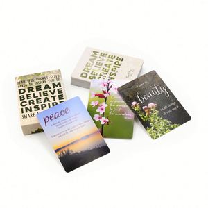 Tarjetas de Afirmaciones para la Salud Mental, Impresión de Logotipo Personalizado, Mazo de Tarjetas Motivacionales - Product Image 3