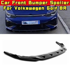 สปอยเลอร์กันชนหน้ารถยนต์ ชิ้นส่วนตกแต่งสำหรับ Volkswagen Golf 8R ฝาครอบป้องกันกันชน อุปกรณ์ตกแต่งรถยนต์ - Product Image 2