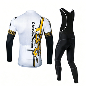 Conjunto de Ciclismo Sublimado Personalizado Unisex, Diseño a Juego de Colores, Tela Transpirable, 3 Bolsillos Traseros, para Eventos de Club - Product Image 5