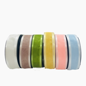 Cintas <span class=keywords><strong>al</strong></span> <span class=keywords><strong>por</strong></span> <span class=keywords><strong>mayor</strong></span> para regalos festivos, <span class=keywords><strong>cinta</strong></span> de organza de nieve hecha a mano con borde ancho, rollo de <span class=keywords><strong>cinta</strong></span> floral <span class=keywords><strong>transparente</strong></span> y colorida - Product Image 4