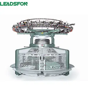 Leadsfon Factory Price High Speed Computerized Popular Double Jersey Mutton Cloth Circular Knitting Machine