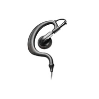 Earphone Headset Kabel G-Shape Soft Ear Hook E-20-LOK Quick Release 2-Way Radio Plug, Tahan Air IPX-5, Driver Dinamis