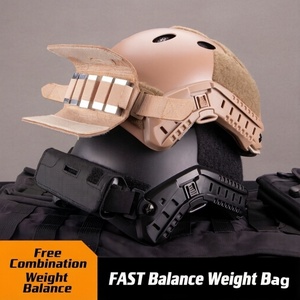 ZLang <strong>Tactical</strong> Headweight Balancer Headweight Bag Accessory for Fast MH PJ BJ OPS-Core <strong>Helmet</strong> Air Soft Paintball - Product Image 1