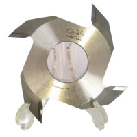160mm empilable carbure TCT doigt Joint Shaper tête de coupe pour bois broche Mouder doigt dégauchisseuse Machine 2T