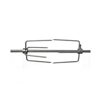 Kit de rôtissage KIMSTONE pour barbecue Kamado, accessoires pour rôtir le poulet au barbecue Kamado