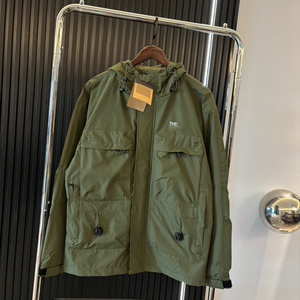 Chaqueta de algodón colorblock de lujo, ropa de doble cara, chaqueta de lana polar, chaqueta de trabajo con múltiples bolsillos, chaqueta cálida de otoño e invierno - Product Image 6